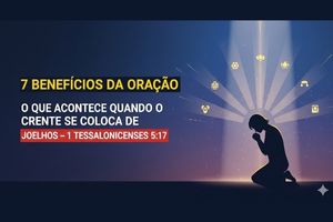 7 Benefícios da Oração: O Que Acontece Quando o Crente Se Coloca de Joelhos – 1 Tessalonicenses 5:17