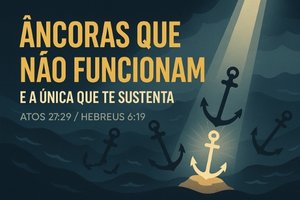 Âncoras Que Não Funcionam e a Única Que Te Sustenta – Atos 27:29 / Hebreus 6:19