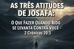 As Três Atitudes de Josafá: O Que Fazer Quando Tudo se Levanta Contra Você – 2 Crônicas 20:3
