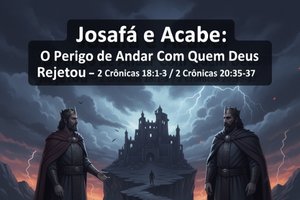 Josafá e Acabe: O Perigo de Andar Com Quem Deus Rejeitou – 2 Crônicas 18:1-3 / 2 Crônicas 20:35-37