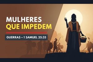 Mulheres Que Impedem Guerras – 1 Samuel 25:33
