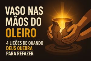 4 Lições do Vaso Nas Mãos do Oleiro: Quando Deus Quebra Para Refazer – Jeremias 18:4