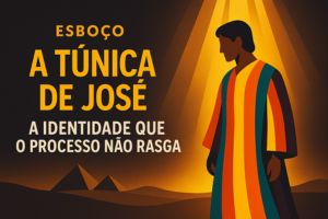 Esboço a Túnica de José – A Identidade Que O Processo Não Rasga – Gênesis 37:3–4
