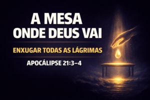 A Mesa Onde Deus Vai Enxugar Todas as Lágrimas – Apocalipse 21:3-4