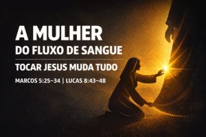 A Mulher do Fluxo de Sangue – Tocar Jesus Muda Tudo – Marcos 5:25-34 | Lucas 8:43-48