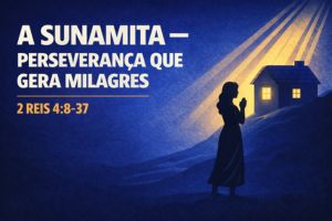 A Sunamita – Perseverança que Gera Milagres -2 Reis 4:8-37