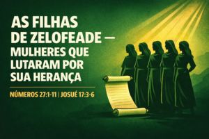 As Filhas de Zelofeade – Mulheres que Lutaram por sua Herança – Números 27:1-11 | Josué 17:3-6
