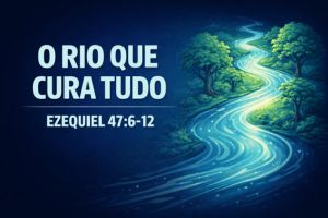 O RIO QUE CURA TUDO – Ezequiel 47:6-12