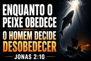 Enquanto O Peixe Obedece, O Homem Decide Desobedecer – Jonas 2:10
