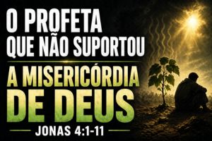 O Profeta Que Não Suportou A Misericórdia De Deus – Jonas 4:1-11