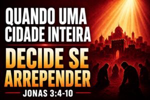 Quando Uma Cidade Inteira Decide Se Arrepender – Jonas 3:4-10