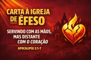 Esboço – Carta a Igreja de Éfeso: Servindo com as Mãos, Mas Distante com o Coração – Apocalipse 2:1-7