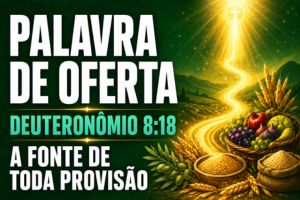 Palavra de Oferta em Deuteronômio 8:18 – A Fonte de Toda Provisão