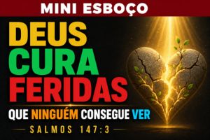MINI ESBOÇO: Deus Cura Feridas Que Ninguém Consegue Ver – Salmos 147:3