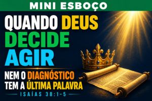 MINI ESBOÇO: Quando Deus Decide Agir, Nem o Diagnóstico Tem a Última Palavra – Isaías 38:1-5