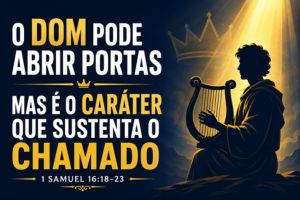 O Dom Pode Abrir Portas, Mas é o Caráter Que Sustenta o Chamado – 1 Samuel 16:18-23